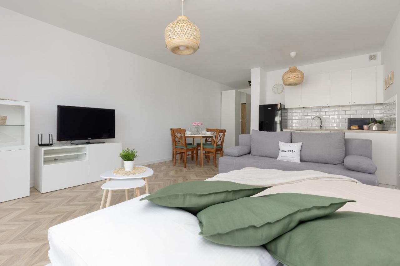 Ursus Sunny Studio For 4 Guests With Parking & Balcony By Noclegi Renters Varsóvia Exterior foto